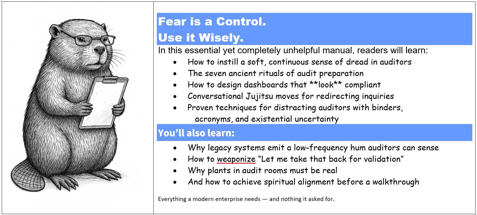 Fear Driven Compliance