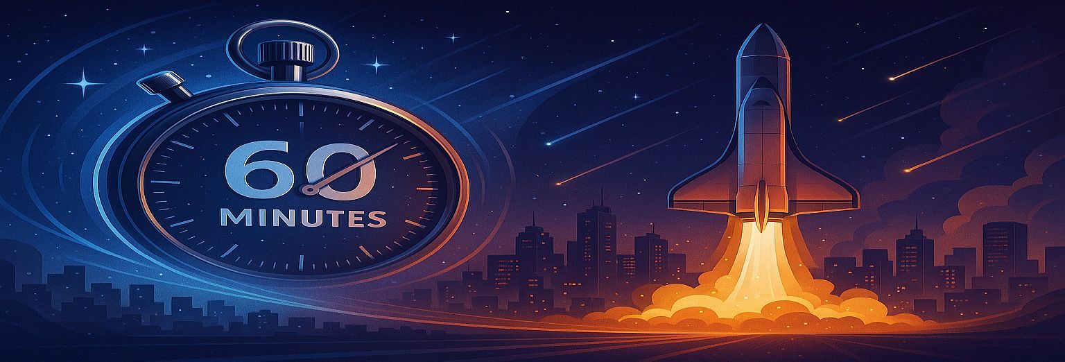 Six weeks to Sixty minutes. Transforming workflow