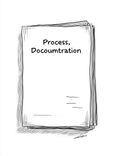 blank sheet of paper labeled process documentation